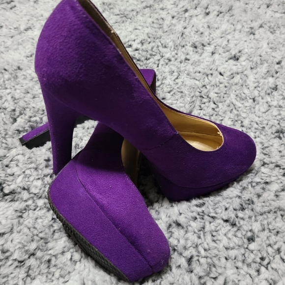 Mossimo Supply Co. Shoes - Purple Heels